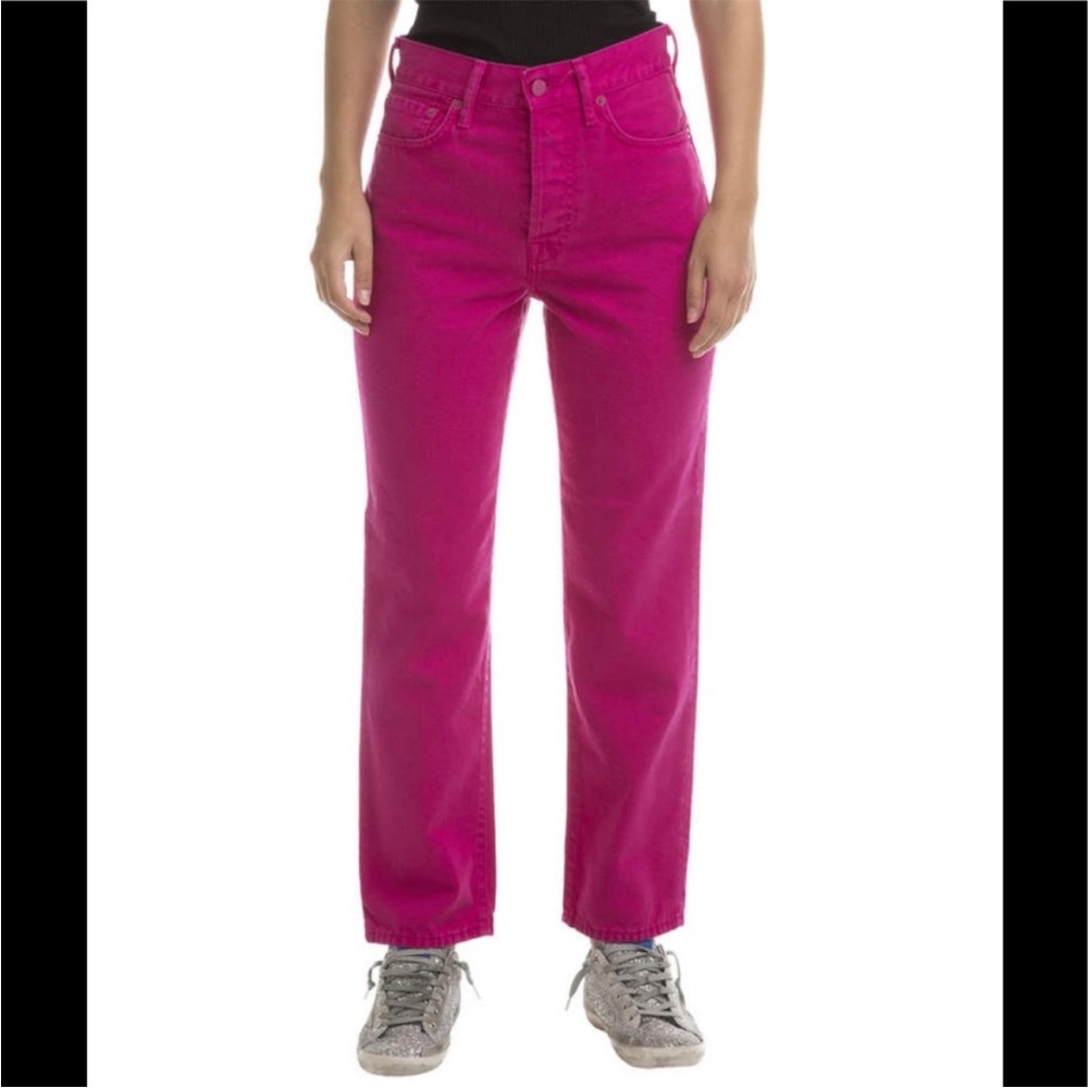 Acne Studios Blå Konst Floragatan 13 Stockholm Mece Reactive Dy Fuchsia Jeans